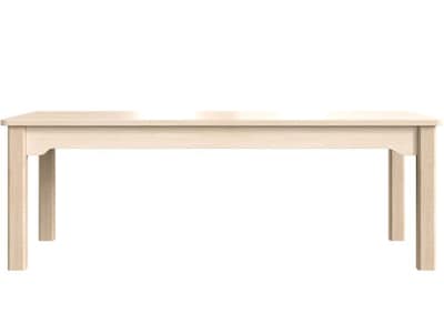 Flash Furniture Bright Beginnings Hercules Rectangular Table, 47.25 x 23.5, Beech (MK-ME088010-GG)