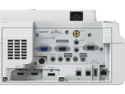 Epson BrightLink 760Wi Wireless 3LCD Interactive Lamp-Free Laser Display Projector, White (V11HA80020)
