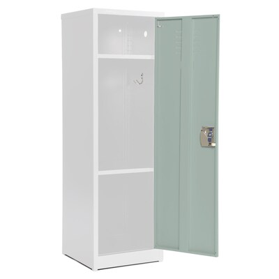 AdirOffice 48 Single Tier Misty Green Storage Locker (ADI629-01-MGRN)