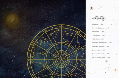 Quarto Astrological Wellness & Spirituality Guided Journal, Hardcover, 6.27 x 8.25, Purple, 160 Pages (9781631068331)