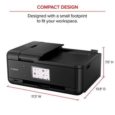 Canon PIXMA TR8620a Wireless Color All-in-One Inkjet Printer (4451C032)