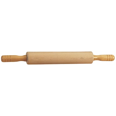 Better Houseware Wooden Rolling Pin with Nylon Bearings, Small (613)