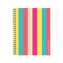 2023-2024 Willow Creek Cabana Stripe 6.5 x 8.5 Academic Weekly & Monthly Planner, Paperboard Cover