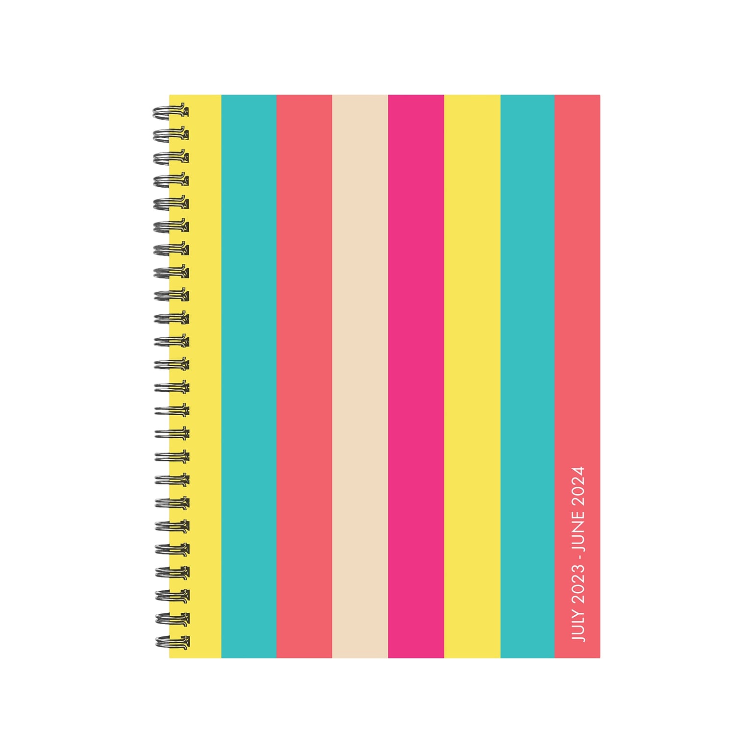 2023-2024 Willow Creek Cabana Stripe 6.5 x 8.5 Academic Weekly & Monthly Planner, Paperboard Cover, Multicolor (37065)