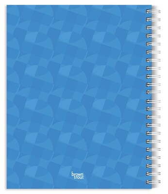 2025 BrownTrout Beaches 6 x 7.75 Weekly Engagement Planner, Paper Cover, Multicolored (97819754731