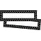 Barker Creek Black & White Dot Double-Sided Name Plates & Bulletin Board Signs, 36/Pack (LL1405)