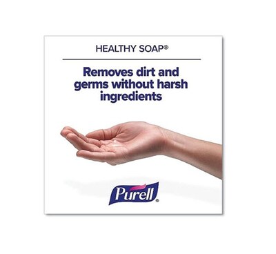 Purell HEALTHY SOAP Premium Lotion Handwash, Waterfall Scent, 1000mL, 8/Carton (GOJ417108CT)