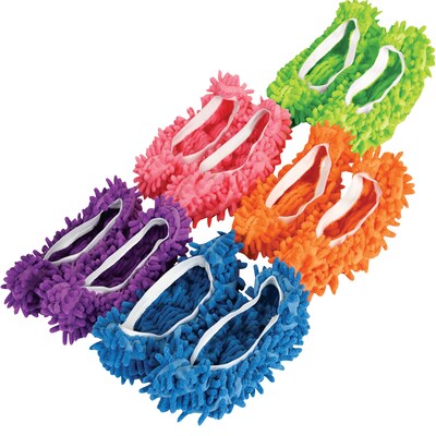 5 Pair Chenille Mopping Shoe Covers