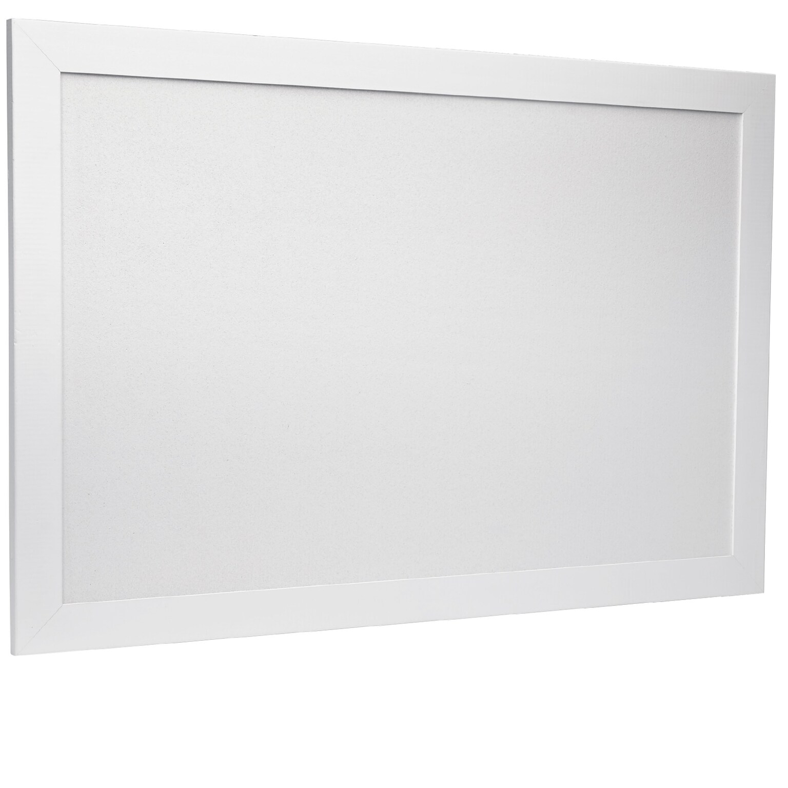 Excello Global Products Cork Bulletin Board, White Frame, 3 x 2 (EGP-HD-0519)