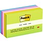 Post-it Notes, 3 x 5, Floral Fantasy Collection, 100 Sheet/Pad, 5 Pads/Pack (6555UC)