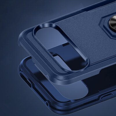 SaharaCase Raider Series Heavy-Duty Case for Google Pixel 9 and 9 Pro, Desert Blue (CP00603)