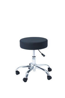 Viva Comfort Armless Vinyl Medical and Lab Stool, Black (ADI910-01-BLK-MK)