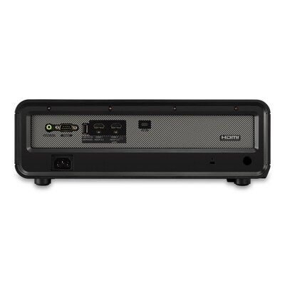 ViewSonic 4K UHD Xbox Certified 2500 Lumens, 120Hz Gaming and Home Theater LED Projector, Black/Green (X1-4KPRO)