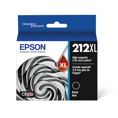 Epson T212XL Black High Yield Ink Cartridge (T212XL120-S)