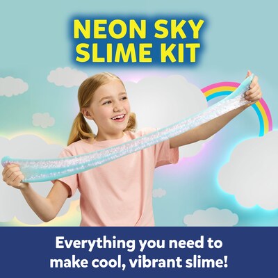 Elmers Neon Sky Slime Kit, 4 Pieces/Pack (2203460)