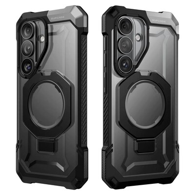 SUPCASE UBGrip MagSafe Phone Case for Galaxy S26, Shock Absorbing, Black (GA843439160828)
