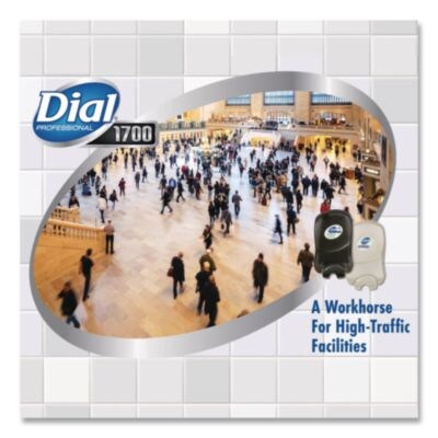 Dial® Professional Clean+Gentle Antibacterial Foaming Hand Wash Refill, 1.7 L, 3/Carton (DIA32094)