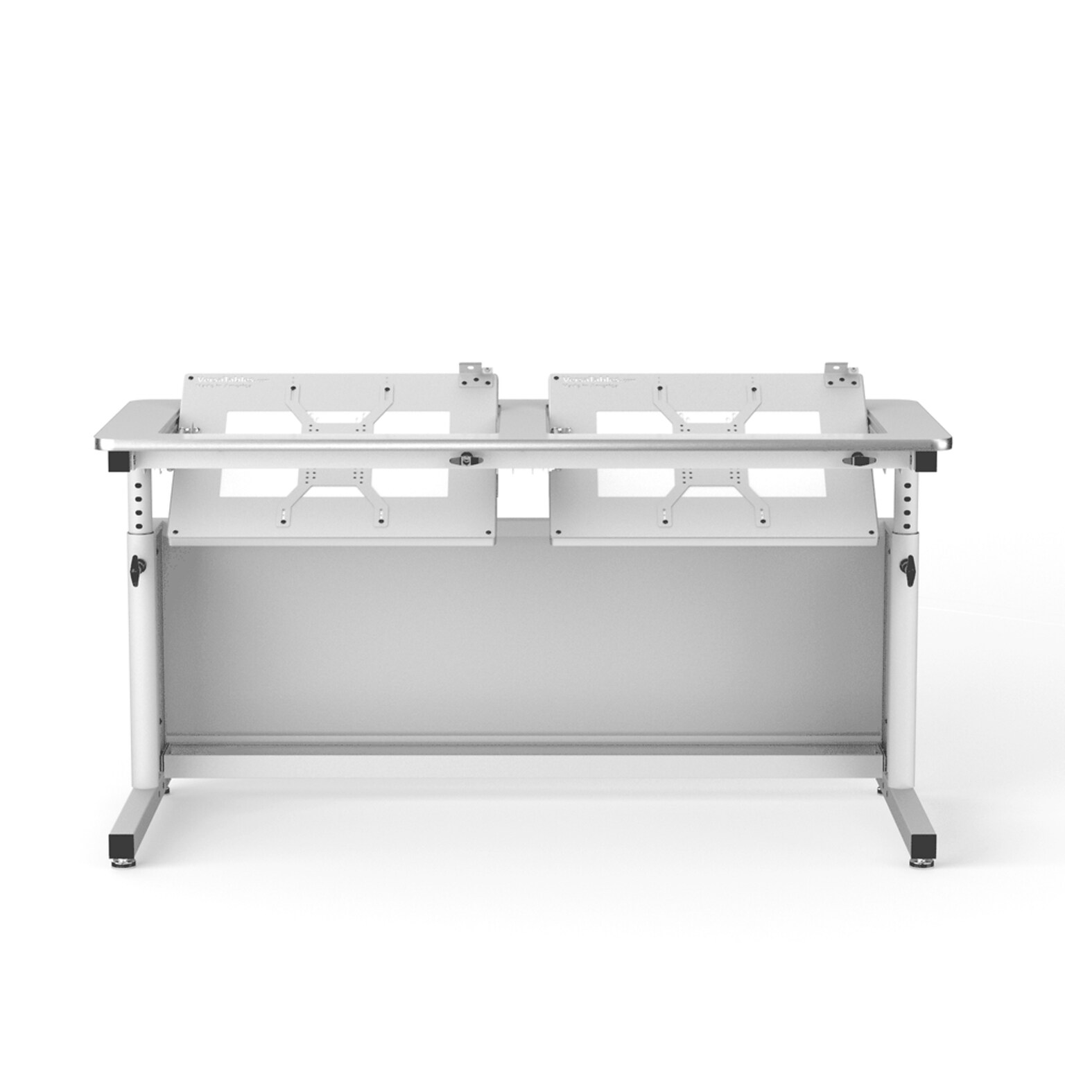 VersaDesk Revolution 60W Manual Adjustable Standing Computer Table, White (RST6024-WW)