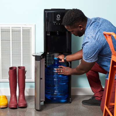Primo Water Pro Plus Hot & Cold Water Dispenser, Black (601090 S0-C)