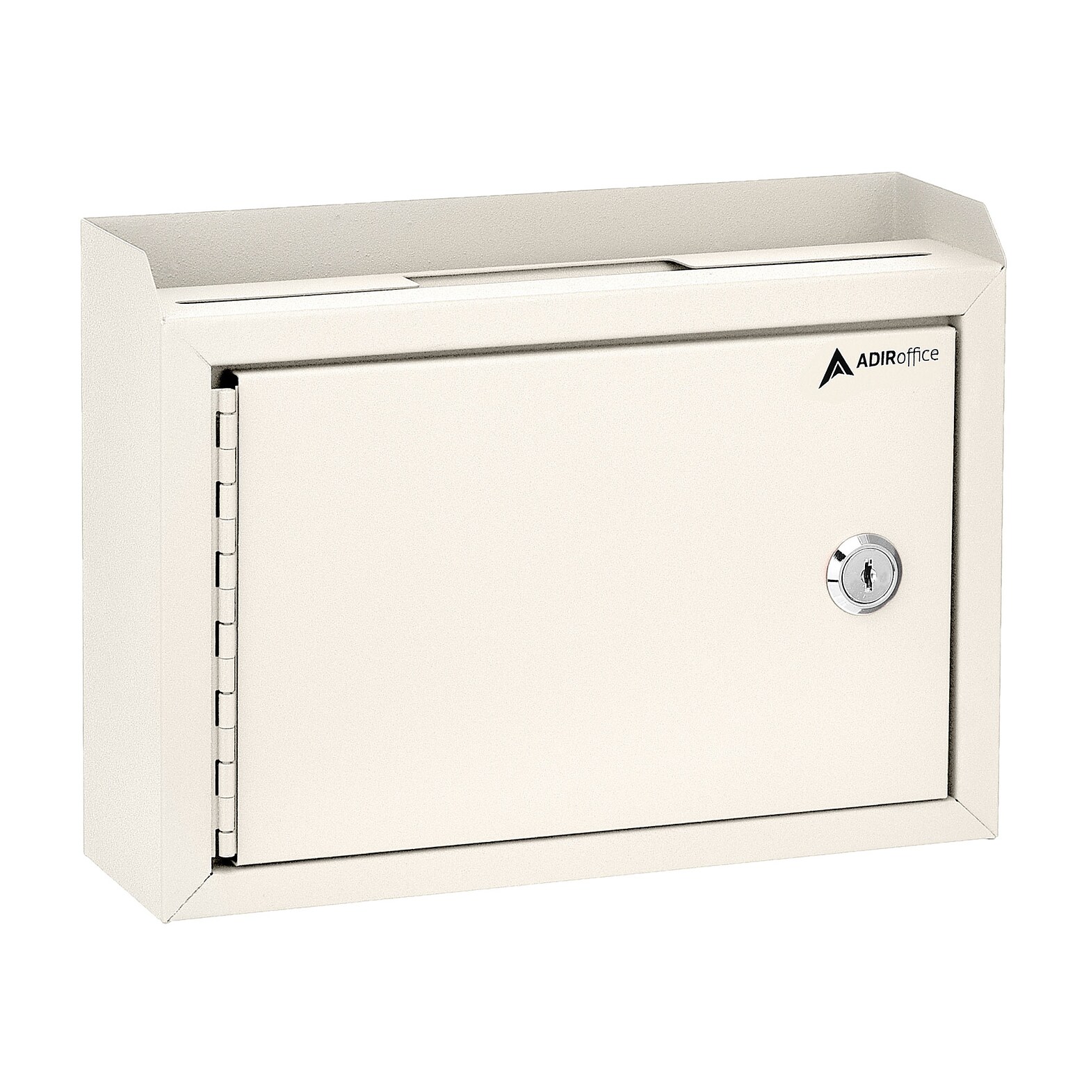 AdirOffice Steel Multipurpose Interoffice Mailbox Drop Box, Medium, White (631-02-WHI-PKG)