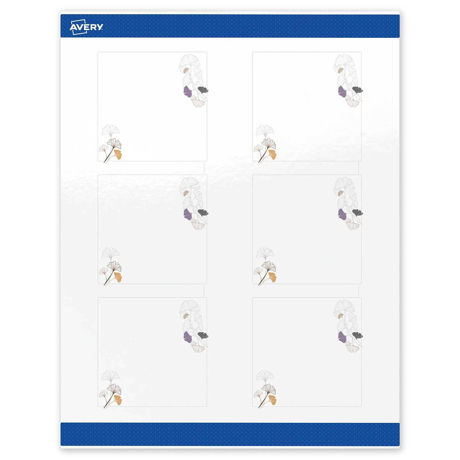 Avery Laser/Inkjet Square Multipurpose Labels, 3 x 3, White, 60/Pack (S00-F4H)