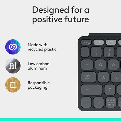 Logitech Keys-To-Go 2 Wireless Keyboard, Graphite (920-012867)