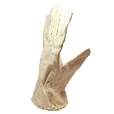 Glove Crafter Unisex Soft Grain Leather Driving Gloves, Large, Tan, 6/Pack, 12 Packs/Carton (13282)