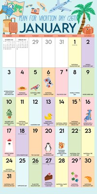 2027 Willow Creek Holidays for Days 12" x 12" Monthly Wall Calendar (60681)
