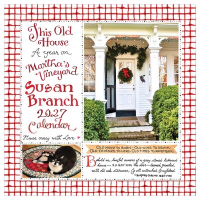 2027 TF Publishing Susan Branch 12 x 12 Monthly Wall Calendar, Multicolored (27-1120)