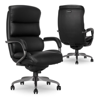 La-Z-Boy Aberdeen Leather Computer and Desk Chair, Black (51545)