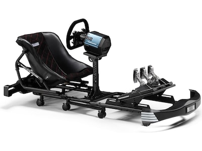 Next Level Racing Go Kart Plus NLR-S034 Racing Cockpit for PC, Black