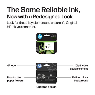 HP 62XL Black High Yield Ink Cartridge, Prints Up to 600 Pages (C2P05AN#140)