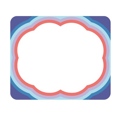 Carson Dellosa Education We Stick Together School Name Tags, 3 x 2-1/2, 40/Pack, 6 Packs/Bundle (C