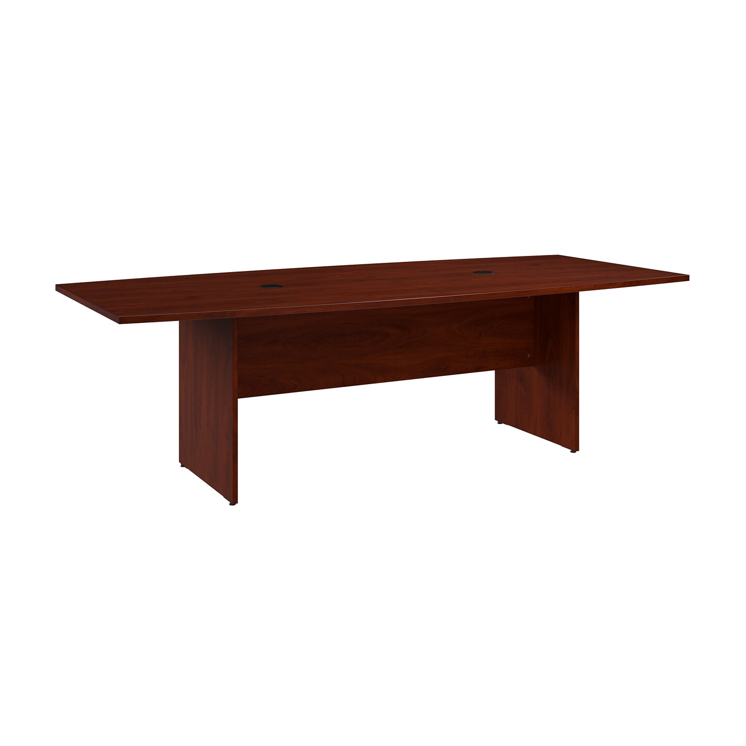 Bush Business Furniture 96 Boat Shaped Conference Table, Hansen Cherry (99TB9642HCK)