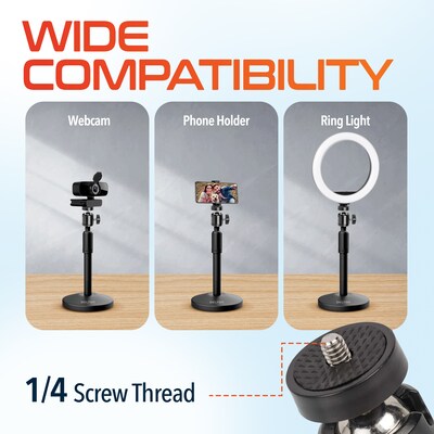 Delton C24 HD 1920 x 1080p WebCam Bundle, Monitor Mounted, Black (DWC24BD1)