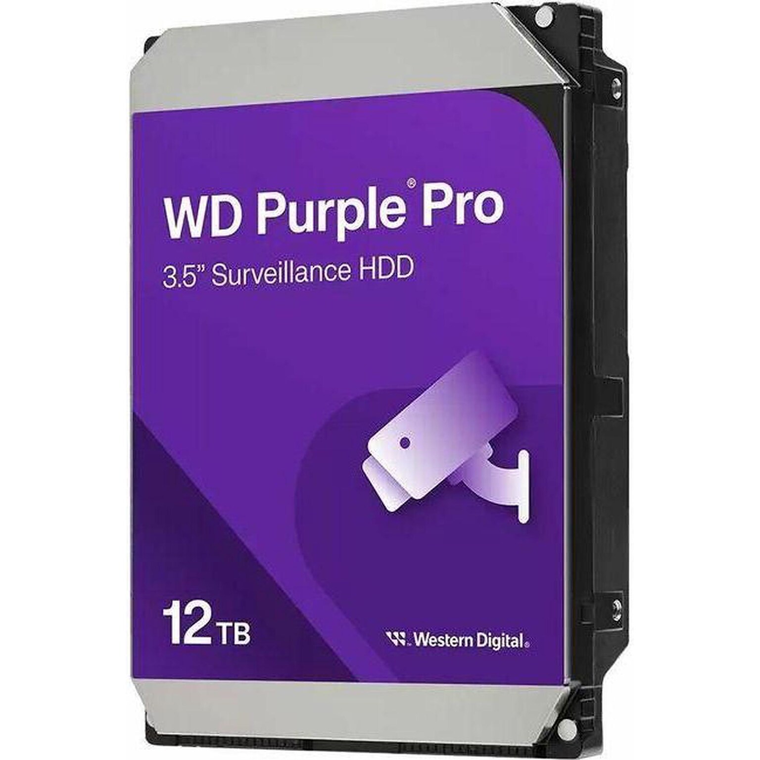 WD Purple Pro Internal Smart 12TB 3.5  Hard Drive, (WD122PURP-20PK)