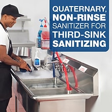 Clean Quick Broad Range Quaternary Sanitizer, Closed Loop, 1 Gallon, 3/Carton (07534)