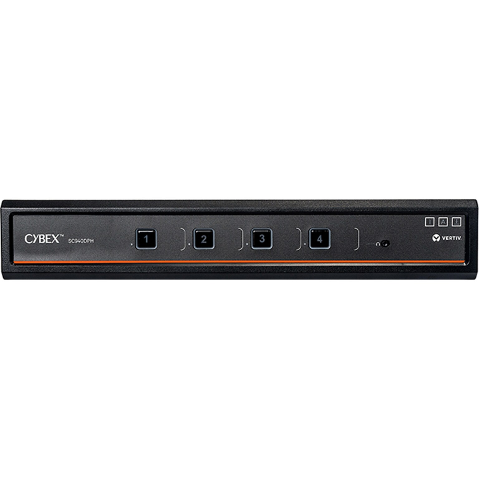 Vertiv Cybex Secure DPH SC940DPH-400 USB DisplayPort HDMI 4-Port KVM Switch