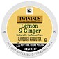 Twinings Lemon & Ginger Herbal Tea, Keurig® K-Cup® Pods, 24/Box (TNA89556)