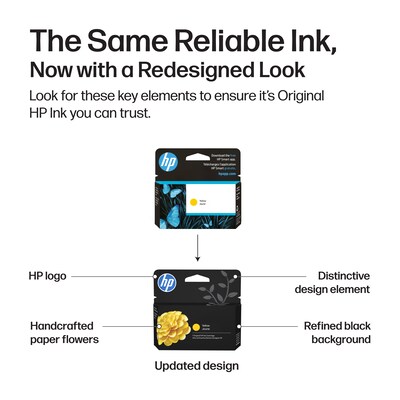 HP 923 Yellow Standard Yield Ink Cartridge, Prints Up to 400 Pages (4K0T2LN)