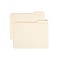 Smead File Folders, Reinforced 1/3-Cut Tab Right Position, Letter Size, Manila, 100/Box (10337)