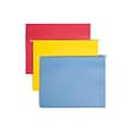 Smead Heavy Duty TUFF Hanging File Folders with Easy Slide™ Tab, 1/3 Cut, Letter Size, Multicolor, 1