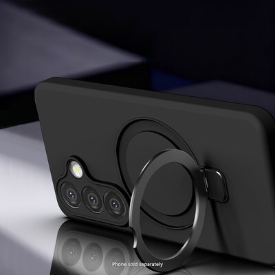 SaharaCase Venture Series MagSafe Compatible Phone Case for Samsung Galaxy S26, Shock Absorbing, Black (CP01113)