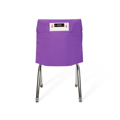 Seat Sack Seat Storage, 9.45 x 8.27 x 11.22, Purple, 25/Pack (17195)
