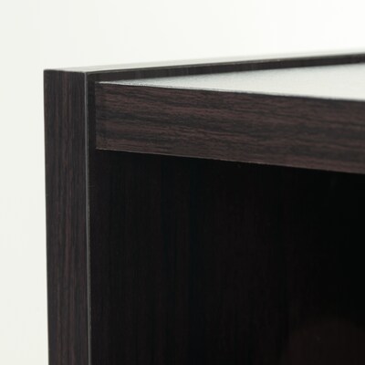 Sauder Beginnings 35"H 3-Shelf Bookcase, Cinnamon Cherry (409086)