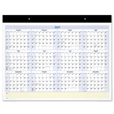 2026 AT-A-GLANCE QuickNotes 21.75" x 17" Monthly Desk Pad Calendar (SK700-00-26)