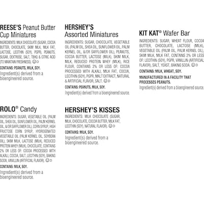 Hershey's Assorted Chocolate Easter Candy Bag, 42.05 oz, 170 Pieces/Bag (HEC46188)