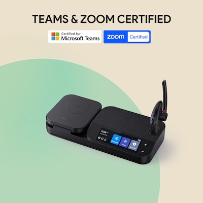 Yealink BH71 Wireless Bluetooth Mono Earbuds, UC Certified (BH71 WORKSTATION)