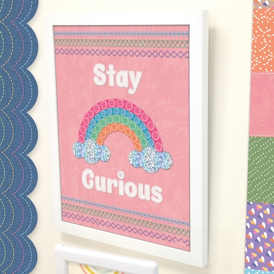 Carson Dellosa Crafty and Cool 8.5" x 11" Motivational Mini Posters, 12/Pack (106081)