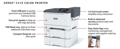 Xerox C410 Laser Printer (C410/DN)